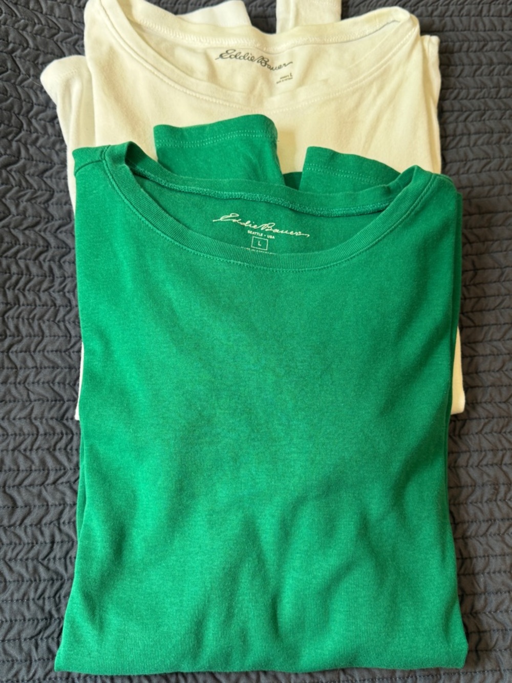 Set of Eddie Bauer women’s long sleeve tshirts